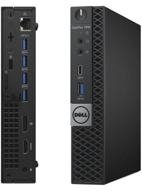 Dell Optiplex 7050 Micro Refurbished Grade A (i7-7700t/16GB/256 GB Nvme/Intel HD Graphics 630/W11 PRO)
