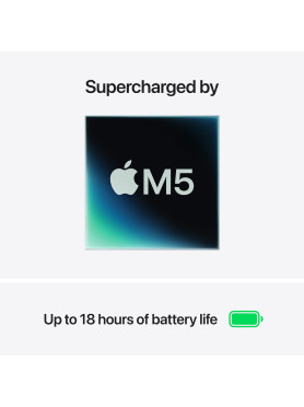 Apple MacBook Air  MDVK4GR/A with M5 Chip QHD Midnight (15.3″/Apple M5/16GB/10 core GPU/1TB SSD/MacOS)