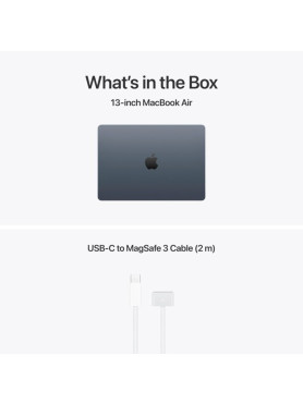 Apple MacBook Air  MDVK4GR/A with M5 Chip QHD Midnight (15.3″/Apple M5/16GB/10 core GPU/1TB SSD/MacOS)
