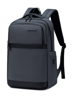 ARCTIC HUNTER τσάντα πλάτης B00670 με θήκη laptop 15.6", 15L, γκρι